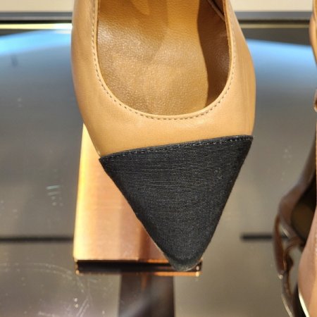 송아지가죽 캡토 95cm슬링백 샌들