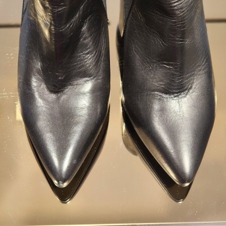 옆밴딩 소가죽 첼시부츠