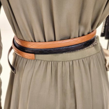 금장버클 캐주얼벨트