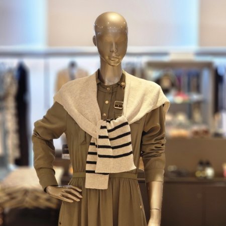 케이프 니트머플러