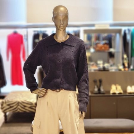 카라넥 크롭니트가디건