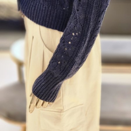 카라넥 크롭니트가디건