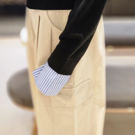 셔츠카라 집업가디건