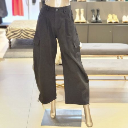 카고 벨트와이드팬츠