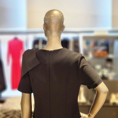 리본 미니원피스