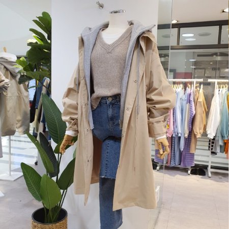 리턴 제이슨 야상 롱점퍼