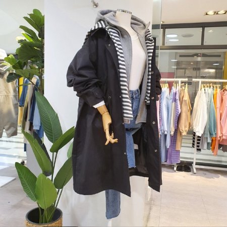 리턴 제이슨 야상 롱점퍼