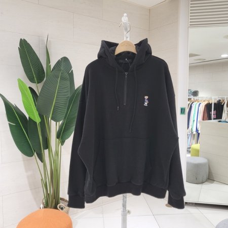 럭비베어 반집업후드