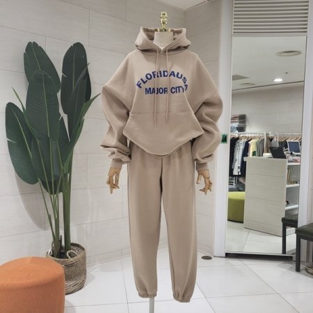 플로리다 기모 조거팬츠세트
