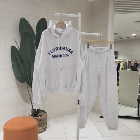 플로리다 기모 조거팬츠세트