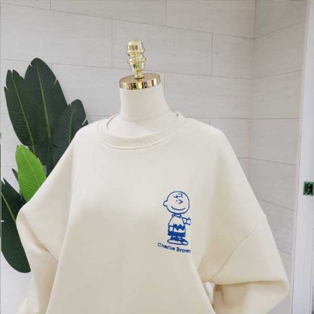 찰리친구 스누피 맨투맨