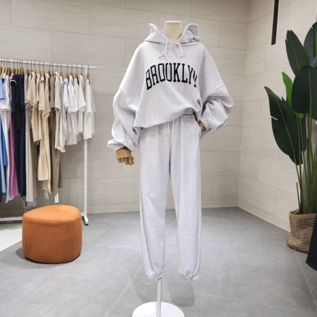 브루클린후드 조거세트