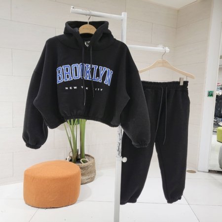 브루클린후드 조거세트