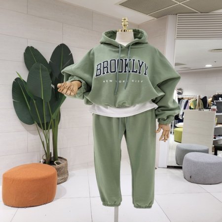 브루클린후드 조거세트