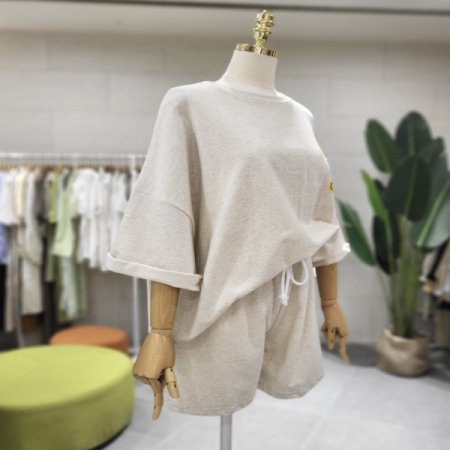 루즈핏 아도르 반바지세트