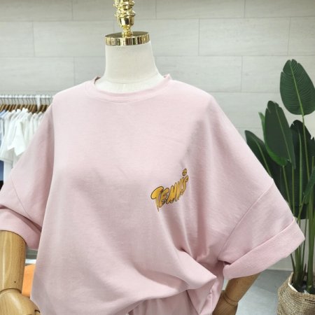 루즈핏 반팔 테니스 반바지세트