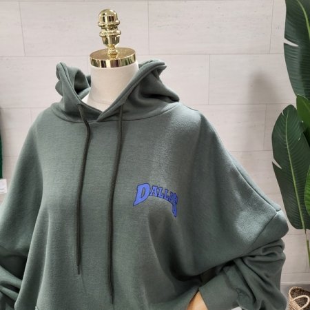 루즈핏 달라스 후드맨투맨