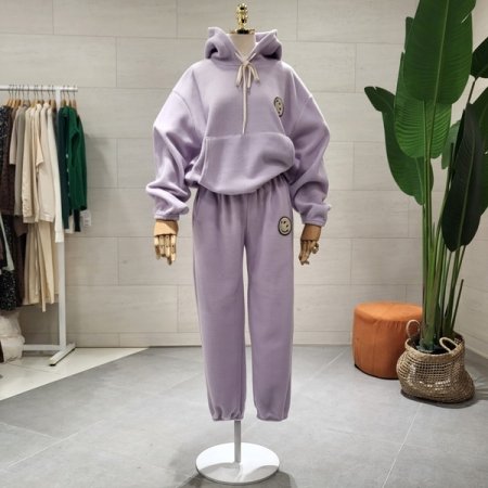 스마일 후리스 후드세트