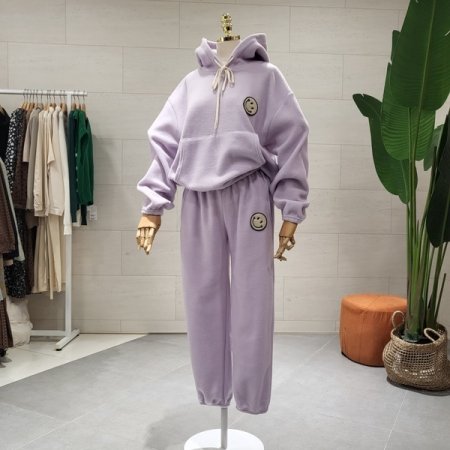 스마일 후리스 후드세트