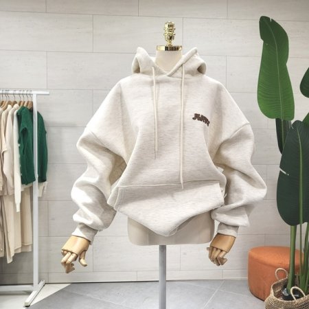 등판 제리프린트 기모후드맨투맨