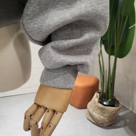 레터링 반집업 기모후드