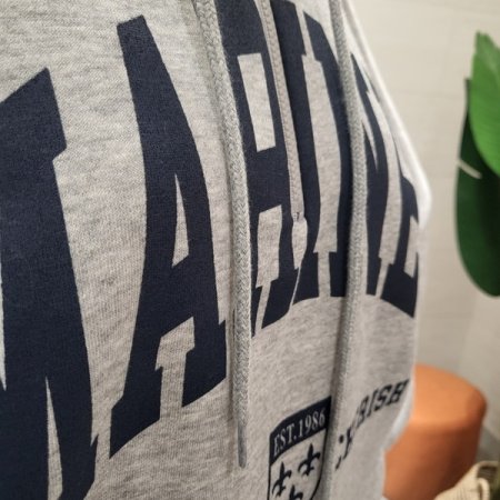 레터링 반집업 기모후드