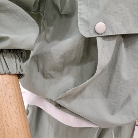 바스락 후드아노락 반바지세트