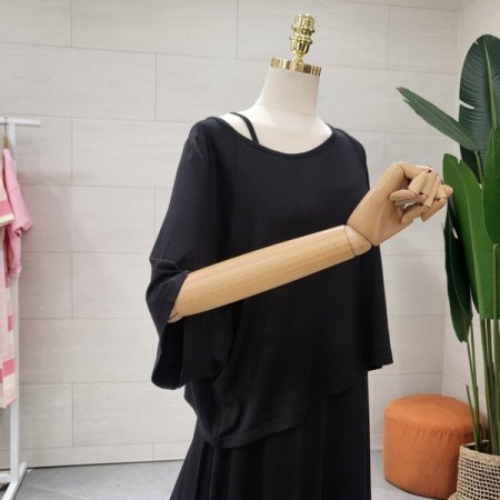 티셔츠세트 롱 나시원스