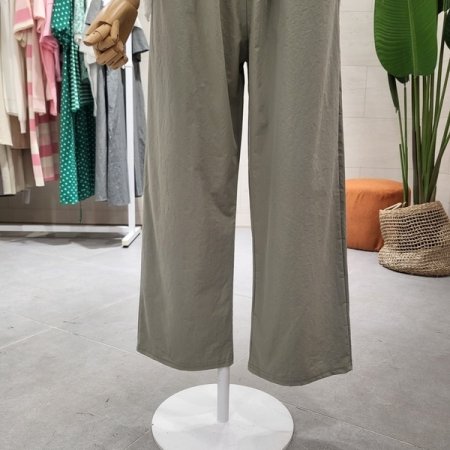 바스락 유니 밴드팬츠