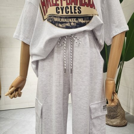 테바 와이드 카고팬츠