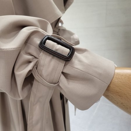 루즈핏 더블 트렌치코트