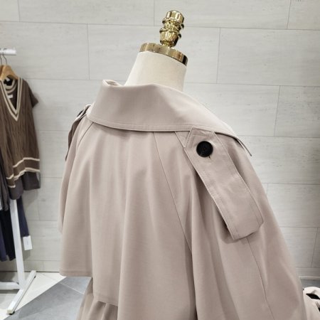 루즈핏 더블 트렌치코트