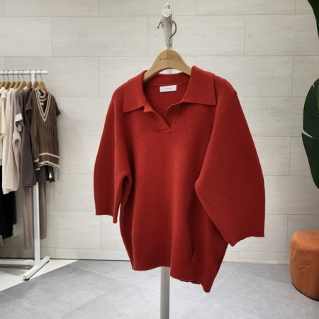 튤립소매 절개 포인니트