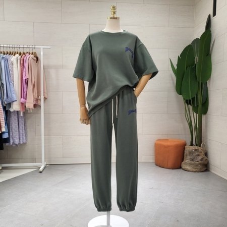 달라 반팔 조거팬츠세트