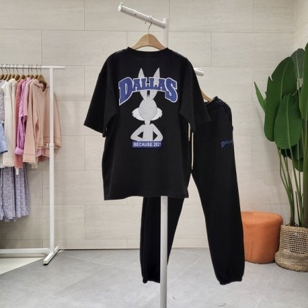 달라 반팔 조거팬츠세트