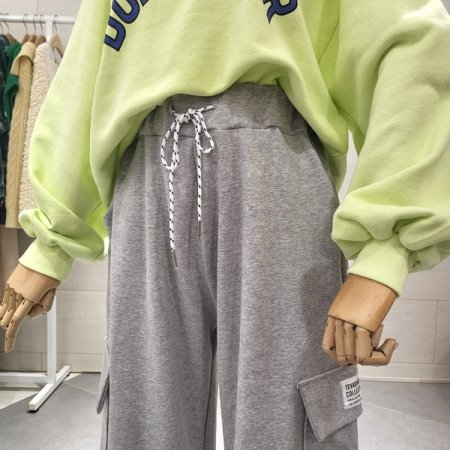 와이드 패치카고 팬츠