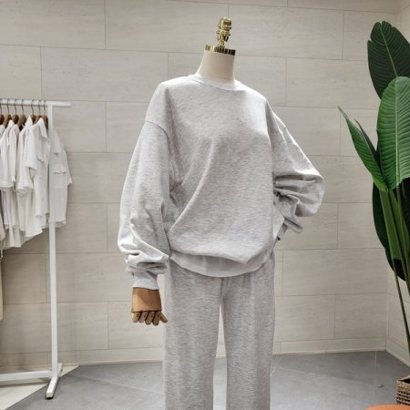 등판스마일 레이어드 조거세트