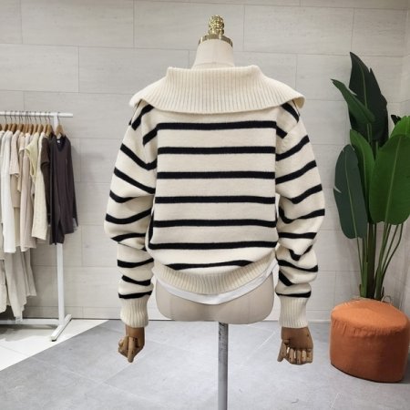 데일리 단집업 니트가디건