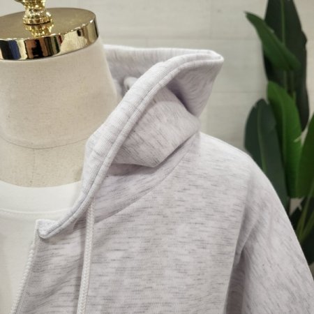 루즈핏 발포아미 후드티셔츠