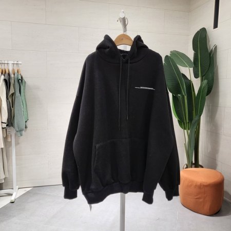 루즈핏 더문 기모 후드맨투맨