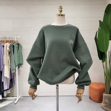 기모 치즈제리 맨투맨