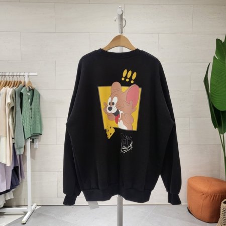 기모 치즈제리 맨투맨