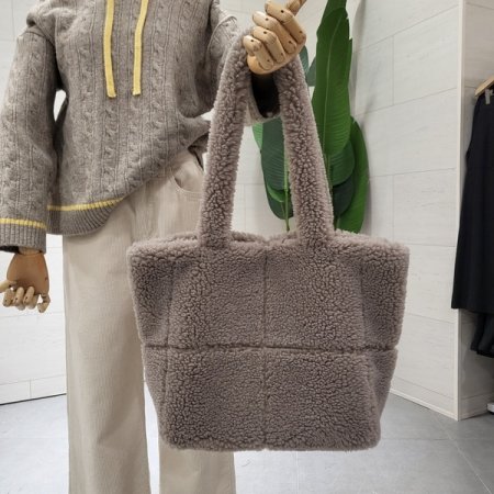 뽀글이 미듐 숄더백