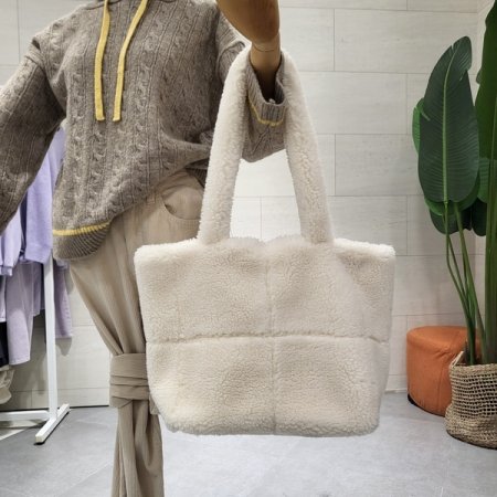 뽀글이 미듐 숄더백