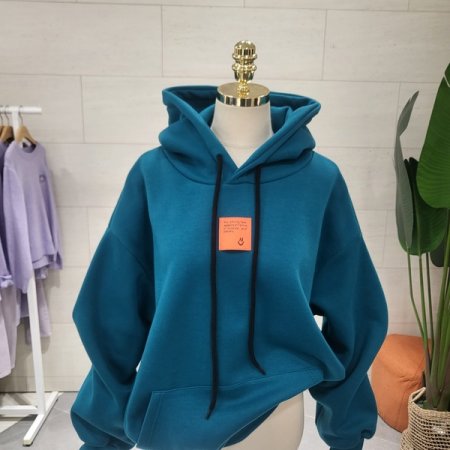 기모 포스터 후드맨투맨