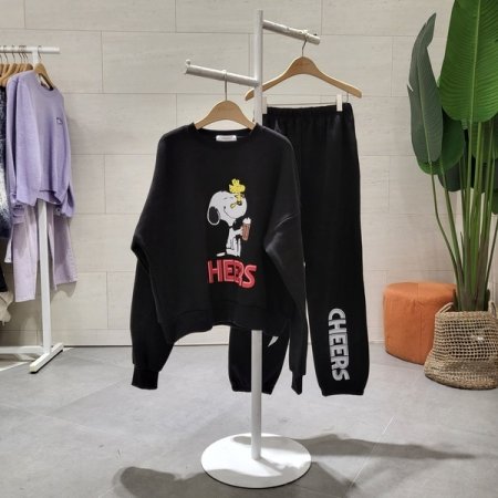 기모 치얼쓰 조거세트