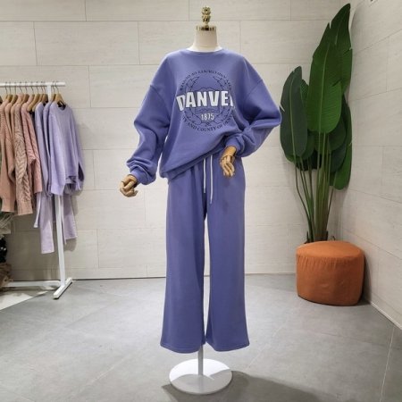 덴버 면쭈리 와이드팬츠세트