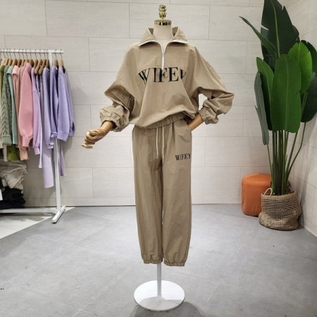 아노락 와이피 팬츠세트