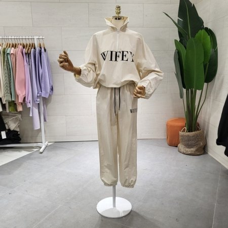 아노락 와이피 팬츠세트