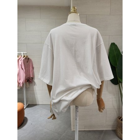 루즈핏 제리치즈 티셔츠